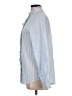 Unbranded Stripes Blue Long Sleeve Button-Down Shirt Size L - photo 5