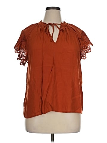 Chelsea & Theodore Short Sleeve Blouse (view 1)