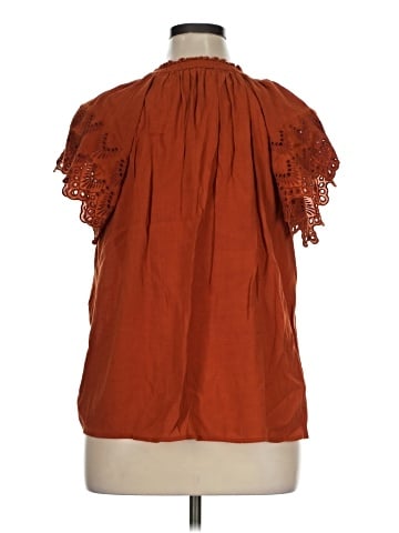 Chelsea & Theodore Short Sleeve Blouse (view 2)