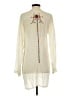 Johnny Was 100% Rayon Ivory Long Sleeve Blouse Size XS - photo 2