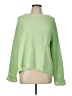 Talbots Solid Green Pullover Sweater Size L - photo 1