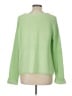Talbots Solid Green Pullover Sweater Size L - photo 2