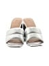 A New Day Metallic Silver Sandals Size 8 - photo 2