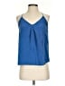 Joie 100% Silk Blue Sleeveless Silk Top Size S - photo 1
