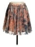 BCBGeneration 100% Polyester Print Orange Casual Skirt Size S - photo 2