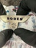 Boden Print White Long Sleeve Blouse Size 20 - 22 - photo 7