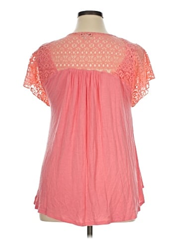 Live and Let Live Short Sleeve Blouse (view 2)