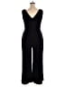 Donna Morgan Solid Black Jumpsuit Size 16 - photo 2