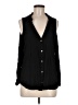 G by GUESS 100% Rayon Black Sleeveless Blouse Size M - photo 1