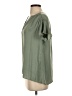 The Limited 100% Polyester Green Short Sleeve Blouse Size S - photo 5