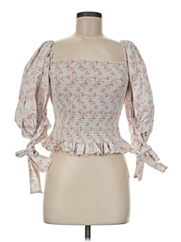 Caroline Constas 3/4 Sleeve Blouse (view 1)