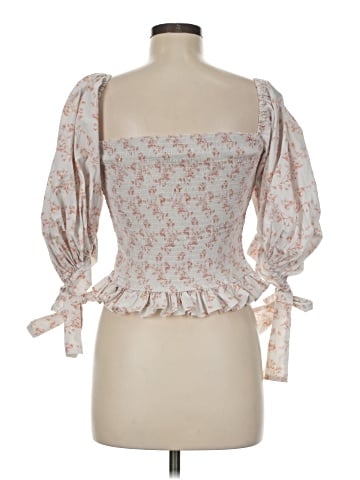 Caroline Constas 3/4 Sleeve Blouse (view 2)