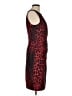Cache Animal Print Red Cocktail Dress Size 8 - photo 4