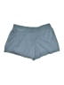 Athleta 100% Polyester Solid Blue Athletic Shorts Size L - photo 1