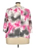 Live Well Active Tie-dye Pink 3/4 Sleeve Top Size 22 - photo 2
