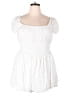 Hollister 100% Viscose White Romper Size XXL - photo 1