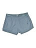 Athleta 100% Polyester Solid Blue Athletic Shorts Size L - photo 2