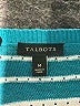 Talbots Stripes Teal Pullover Sweater Size M - photo 7