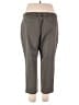 Lands' End Solid Gray Casual Pants Size 18 (petite) - photo 2