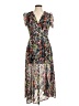 Mazik Floral Black Cocktail Dress Size M - photo 1