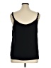 T Tahari 100% Polyester Black Sleeveless Top Size XL - photo 2