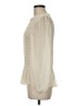 Great Jones 100% Polyester Ivory Long Sleeve Blouse Size M - photo 5
