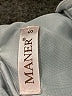 Maner Metallic Silver Cocktail Dress Size S - photo 7