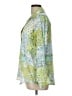 Zara Paisley Green Long Sleeve Blouse Size L - photo 5