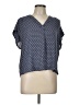 Ann Taylor Blue Short Sleeve Polo Size L - photo 1