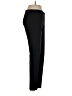 Ecru Solid Black Active Pants Size 2 - photo 4