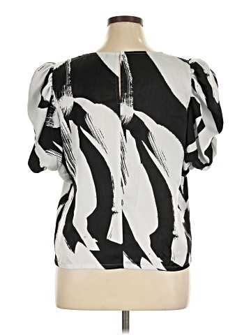 DKNY Short Sleeve Blouse (view 2)