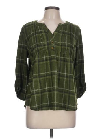 Notations 3/4 Sleeve Blouse (view 1)