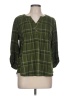Notations Green 3/4 Sleeve Blouse Size L - photo 1