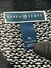 Karen Scott 100% Cotton Houndstooth Black Pullover Sweater Size XL - photo 7