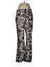 Ann Taylor LOFT Animal Print Silver Casual Pants Size 8 - photo 1