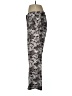 Ann Taylor LOFT Animal Print Silver Casual Pants Size 8 - photo 5