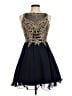 Xscape 100% Polyester Blue Cocktail Dress Size 8 - photo 1