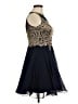 Xscape 100% Polyester Blue Cocktail Dress Size 8 - photo 4