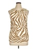 Vero Moda Gold Sleeveless Blouse Size XL - photo 1