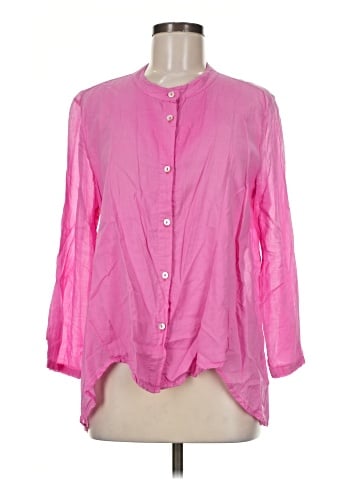Baci 3/4 Sleeve Button-Down Shirt (view 1)