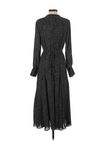 Madewell Tie-Waist Midi Dress in Dot (view 2)