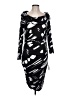 ASOS Design Graphic Black Cocktail Dress Size 12 - photo 1