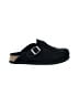 White Mountain 100% Leather Black Mule/Clog Size 6 - photo 1