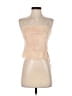Development 100% Polyester Tan Sleeveless Top Size M - photo 1