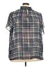 Torrid Tweed Gray Short Sleeve Blouse Size 4X Plus (4) - photo 1
