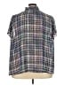 Torrid Tweed Gray Short Sleeve Blouse Size 4X Plus (4) - photo 2