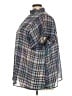 Torrid Tweed Gray Short Sleeve Blouse Size 4X Plus (4) - photo 5