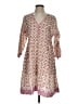 Roller Rabbit 100% Cotton Paisley Ivory Casual Dress Size S - photo 1