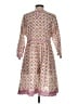 Roller Rabbit 100% Cotton Paisley Ivory Casual Dress Size S - photo 2
