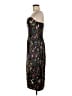 Lulus 100% Polyester Floral Black Cocktail Dress Size M - photo 5